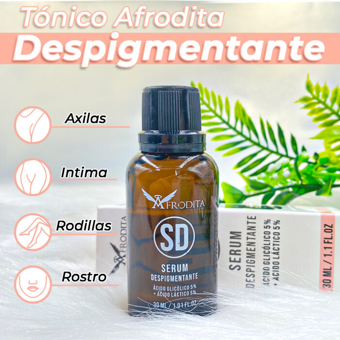 Serum Despigmentante | Ácido Láctico y Glicólico 5% – Afrodita - Image 2